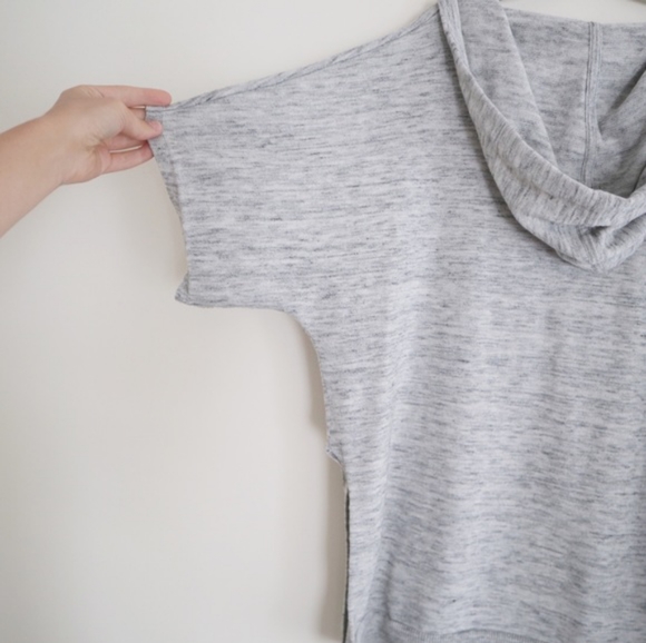 Athleta Oversized Short Sleeve Hooded Pullover-C - Picture 7 of 10